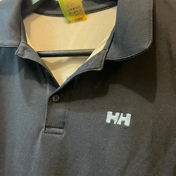 Helly Hansen Navy Polo Shirt - Picture 3 of 4